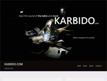 Tablet Screenshot of karbido.com